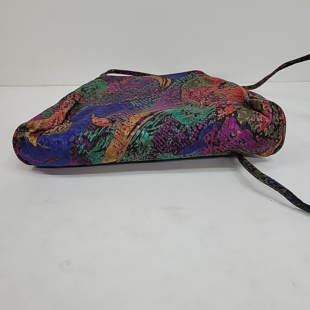 Life Stride Multicolor Printed Pointed Toe Flats with Matching Crossbody Bag - Picture 8 of 8